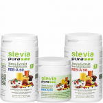     Enjoy sugar-free with stevia...