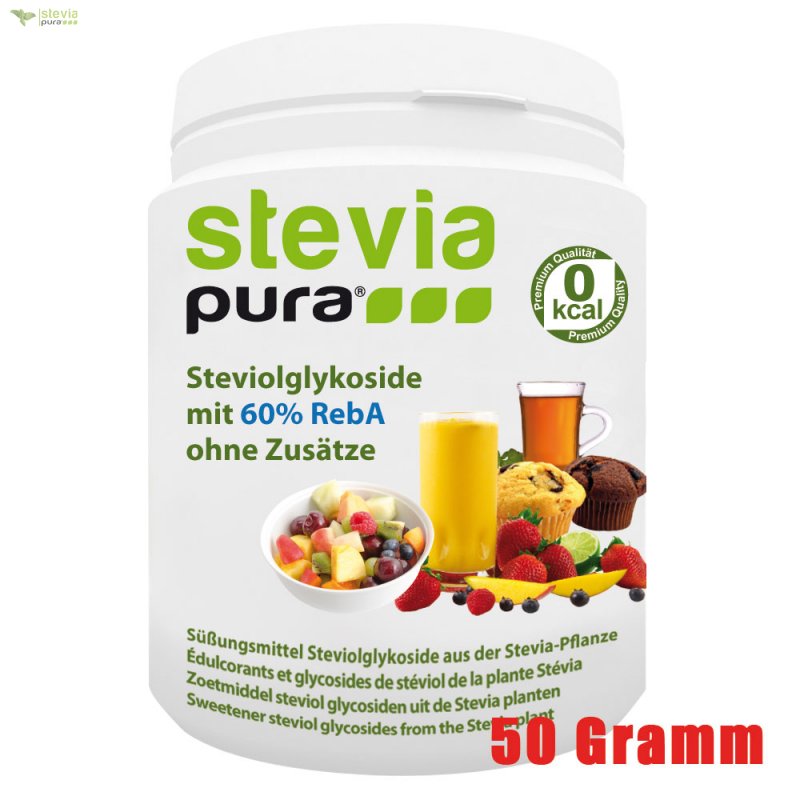 Hochkonzentriertes reines Stevia Extrakt frei von Zusätzen Hochkonzentriertes reines Stevia Extrakt frei von Zusätzen