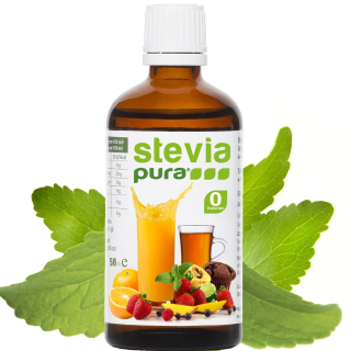 Stevia vloeibare zoetheid | Stevia-vloeistof | Vloeibare tafel zoetheid 50ml